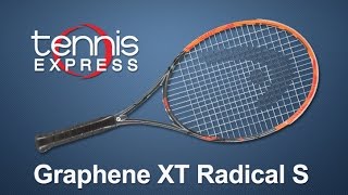 HEAD Graphene XT Radical S Racquet Review  Tennis Express [upl. by Lime245]