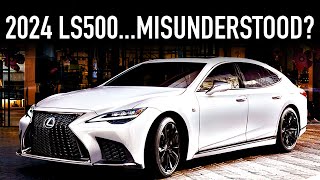 2024 Lexus LS 500 Confusing Flagship [upl. by Budwig]