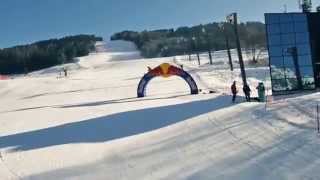 PEAK TO CREEK Bormio 3000Bormio  The endless ski run [upl. by Najram]