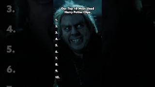 Our Top 10 MOST Used Harry Potter Clips shorts harrypotter [upl. by Brewer569]