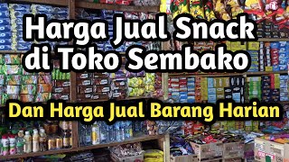 DAFTAR HARGA JUAL PRODUK  TOKO SEMBAKO [upl. by Odnarb592]