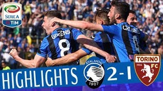 Atalanta  Torino 21  Highlights  Giornata 34  Serie A TIM 201718 [upl. by Fakieh]