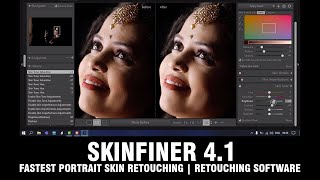 SkinFiner 41  Fastest portrait skin retouching  retouching software  Best Photoshop plugin [upl. by Zuzana]