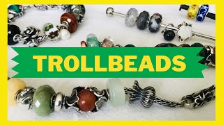 TROLLBEADS ⭐️ New Beads amp New Designs 💚 [upl. by Jacobs]