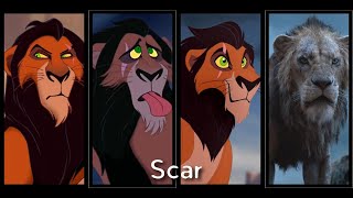 Scar Evolution  Mufasas brother The Lion King [upl. by Nnairet934]