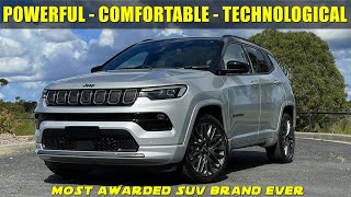 2022 Jeep Compass Review [upl. by Llenrup995]