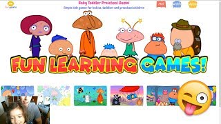 Playing Fun Learning Interactive Kid Games  FunGooms [upl. by Bab]