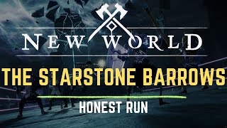 New World Honest Run  The Starstone Barrows M1 Eternal  GOLD  DPS [upl. by Eniamraj]