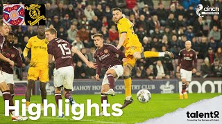 Highlights  Hearts 10 Livingston  cinch Premiership [upl. by Asirap]