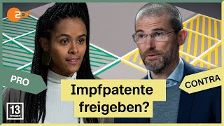 CoronaPandemie Ist eine Freigabe der Impfpatente die globale Lösung I 13 FRAGEN [upl. by Tj901]