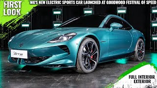 New MG Cyber GTS Electric Sports Car Launched At Goodwood Festival of Speed  First Look [upl. by Armillia984]