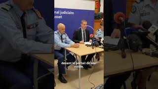 Conférence de presse du procureur de la République de Cusset après le drame dEspinasseVozelle [upl. by Wicks]