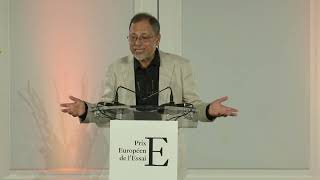 Dipesh Chakrabarty Lecture  Conférence – European Essay Prize  Prix Européen de lEssai [upl. by Natlus]