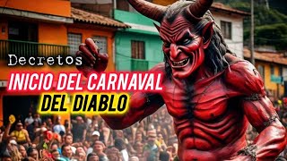 Asi son los DECRETOS del DIABLO DEL CARNAVAL riosucio caldas [upl. by Marci]