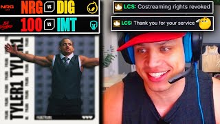 TYLER1 OFFICIAL LCS COSTREAMER [upl. by Arbuckle]