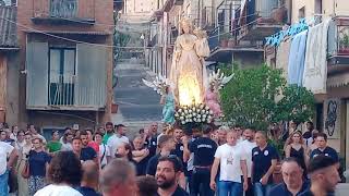 Laureana di Borrello 16 Luglio 2024 Processione Madonna del Carmine [upl. by Neysa]