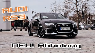 AUDI RS3 Neuwagen Abholung in Ingolstadt [upl. by Wagner754]