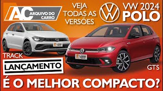 LANÇAMENTO VW POLO 2024  VEJA EQUIPAMENTOS E PREÇOS DE TODAS AS VERSÕES [upl. by Aseela963]