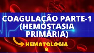 COAGULAÇÃO PARTE1 HEMOSTASIA PRIMÁRIA  HEMATOLOGIA  AULA 9 [upl. by Winnah]