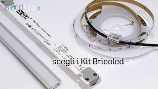 Tutorial Bricoled come collegare alimentatore e Dimmer per strip LED [upl. by Soni]