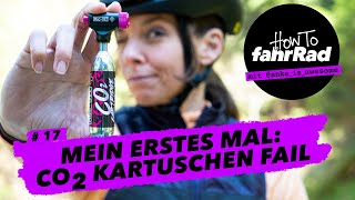 CO2 Kartusche Wie man es NICHT macht und wie es hinhaut – Das große Failnale 17 How To fahrRad [upl. by Ajiram923]