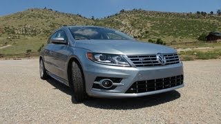 2013 Volkswagen CC RLine 060 MPH Drive amp Review [upl. by Arimaj]