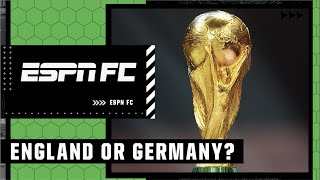 World Cup Odds Germany ahead of England ALL DAY LONG  ESPN FC [upl. by Jocelyne]