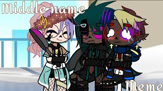 Middle name💮  Meme📹  Errorinkmare💙🌈💜 [upl. by Einallem]