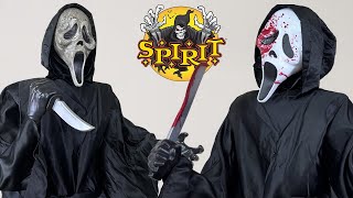 Deluxe Ghostface Animatronic 2024 Spirit Halloween Unboxing amp Demo [upl. by Gone]