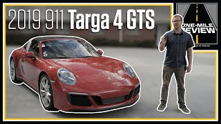 2019 911 Targa 4 GTS is an athletic cruiser  OneMile Review [upl. by Ellenyl]