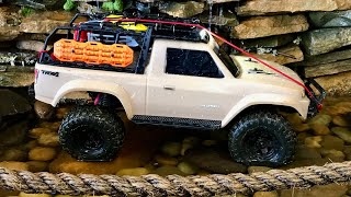 First Crawl at Unreal RC Traxxas TRX4 Sport [upl. by Piselli39]