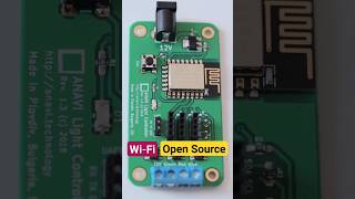 Open Source Hardware WiFi Development Board for 12V RGB LED Strip ANAVI Light Controller shorts [upl. by Bettzel]