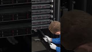 HPE ProLiant DL360 Gen 10  Rack Installation serverrack datacenter itinfrastructure serverroom [upl. by Frans490]