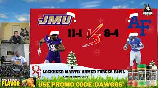 Lockheed Martin Armed Forces Bowl  JMU vs Air Force [upl. by Ainotahs672]