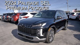 New 2024 Gray Interior Hyundai Palisade SEL Premium Package at Hyundai of Cookeville [upl. by Luckett660]