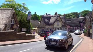 Shanklin Old Village  Shops And Thatched Cottages  Isle Of Wight  June 2018  kittikoko [upl. by Anselma]