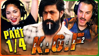 KGF Chapter 2 Movie Reaction Part 14  Yash  Sanjay Dutt  Raveena Tandon  Srinidhi Shetty [upl. by Kitti]