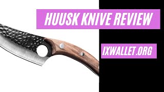 Huusk Knive Overview  Is it Good Check Out [upl. by Ardnoik]