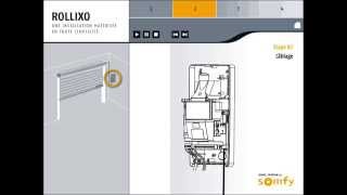 SOMFY  ROLLIXO RTS avec émetteur XSE version Française [upl. by Danczyk]