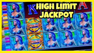 SIRENS MASSIVE JACKPOT  ALSO GOT THE BONUS MULTIPLIER [upl. by Aikehs]