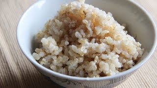 Genmai Brown Rice Recipe  Japanese Cooking 101 [upl. by Cioffred900]