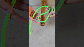 Try this binding knot if the broom handle is loose [upl. by Nadaba760]