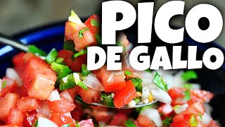 Easy Homemade Pico De Gallo [upl. by England]