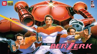 Berzerk ATARI 2600 Gameplay Longplay  機械人戰爭 [upl. by Bayless]