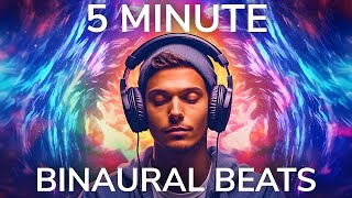 40 Hz Binaural Beats 5 Minutes For Studying [upl. by Seebeck77]