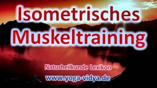 Isometrisches Muskeltraining [upl. by Hobey]