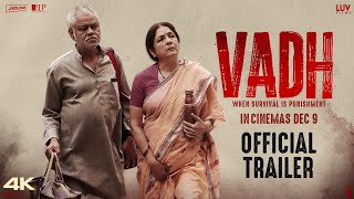 Vadh Official Trailer Sanjay Mishra Neena Gupta  Dec 9 [upl. by Guss184]