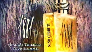 1993 Perfume Para Hombre 1881 de Nino Cerruti  Publicidad España Spain Anuncio Comercial Ad [upl. by Kawasaki54]