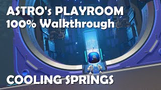 ASTROs PLAYROOM 100 Walkthrough  Cooling Springs PS5 [upl. by Lenee601]