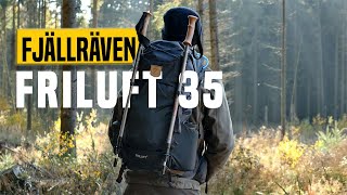 Fjällräven FRILUFT 35 Rucksack  Testbericht Gear Review [upl. by Kariv606]